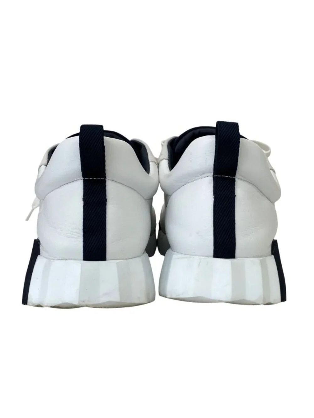 Hermes Bouncing Sneakers 44 White Navy